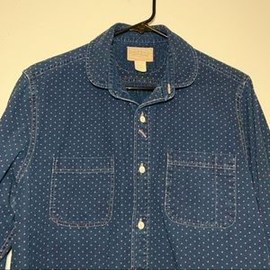 Double RL RRL “Connor” Work shirt Indigo M Stifel
